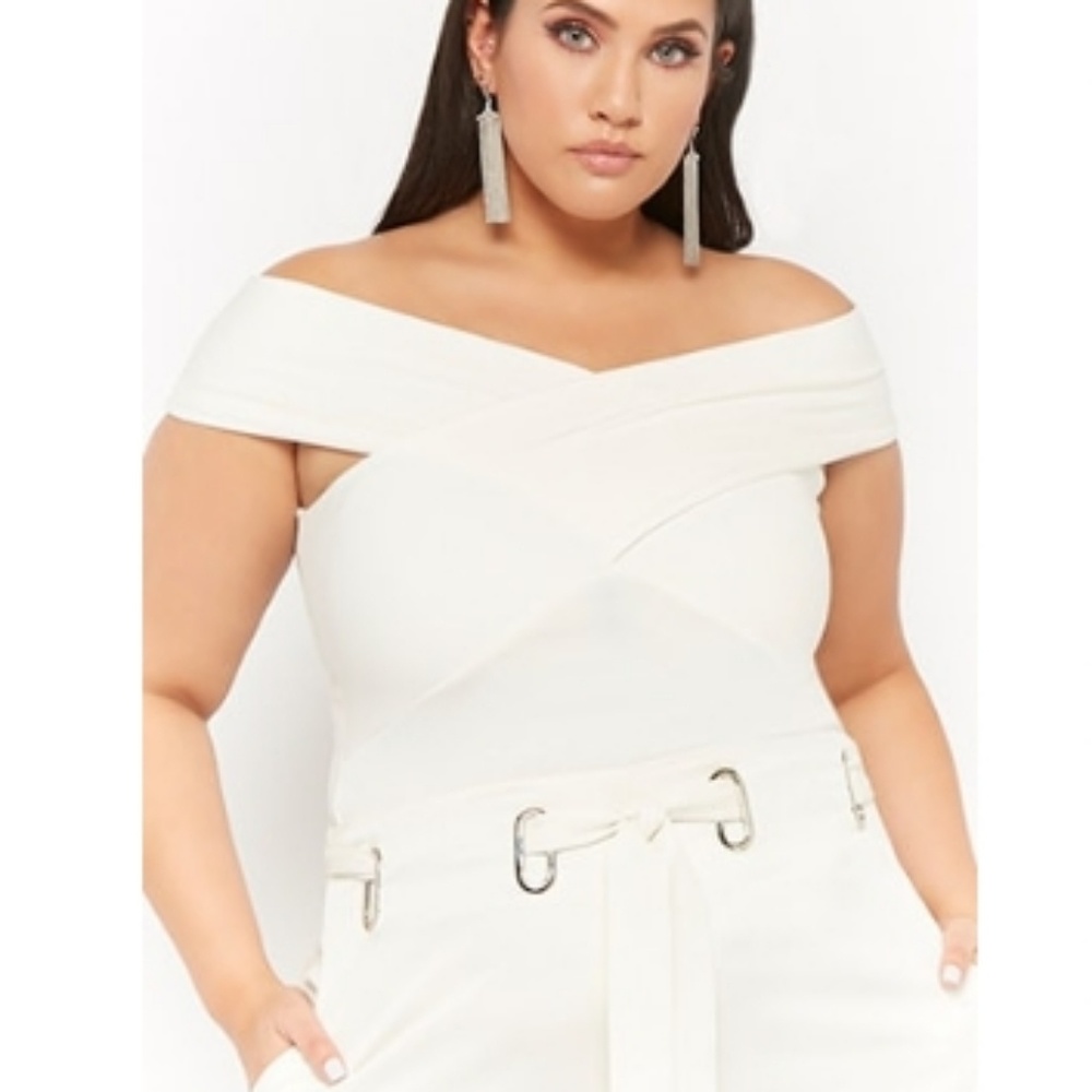 Shoulder wrap top